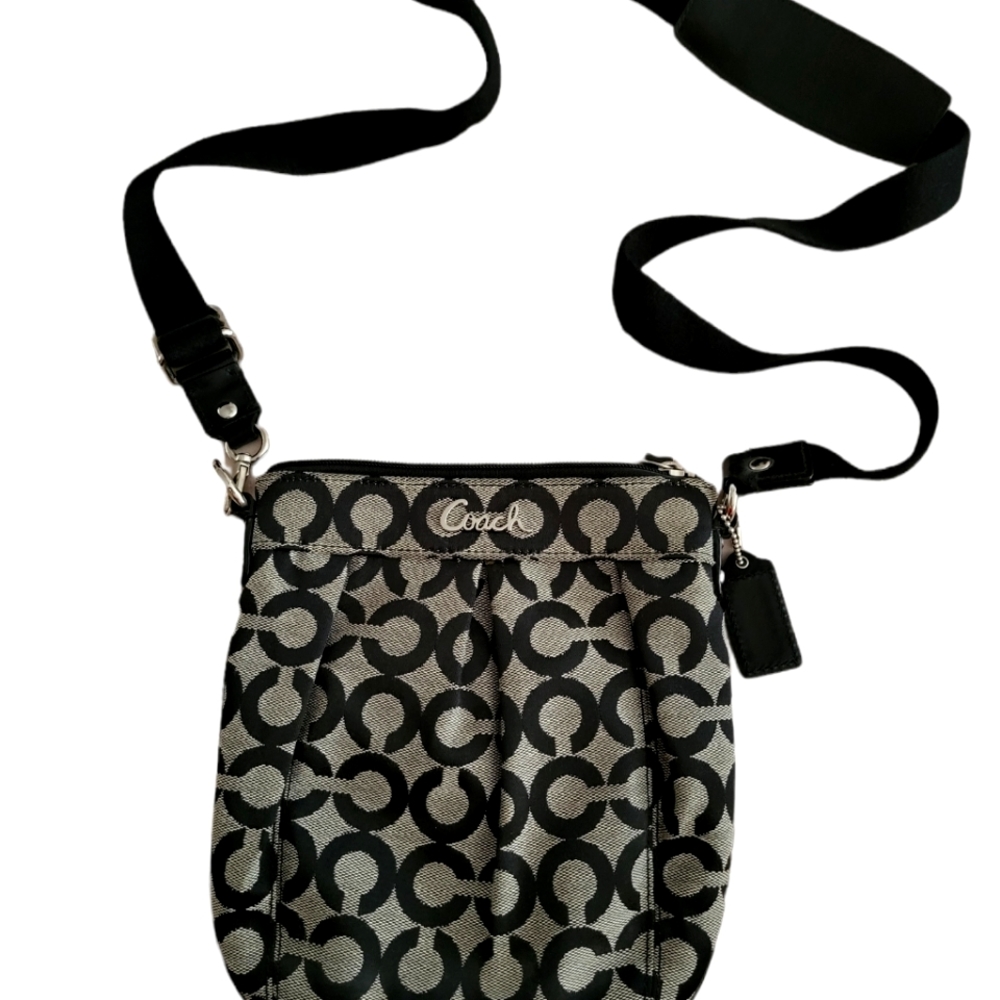 Coach crossbody black bag